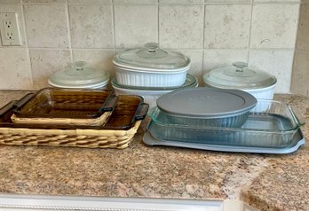 Useful  Baking/casserole Dishes Including PYREX And CORNINGWARE