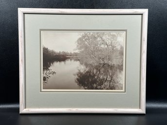 Art Photography In Black & White, Landscape, Water Reflection