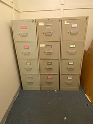 3 Piece Filing Cabinets