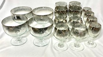 Vintage Queen Lusterware 16 Piece Set