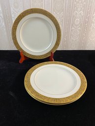 Medici Gold Rim Plate Collection