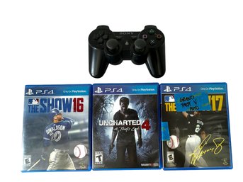 PS4 PlayStation Games & Sony Controller