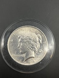 Beautiful 1924 Silver Peace Dollar