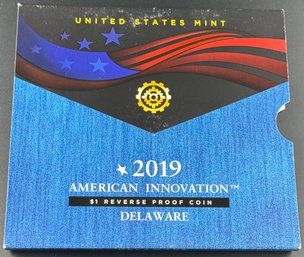 2019 American Innovation $1 Proof Coin Delaware