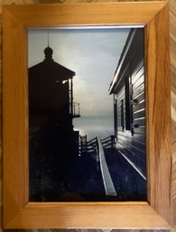 Point Of Reys Light House Nicely Framed Photo Art