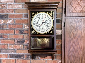 New England Clock Company 1974 Farmington CT Regulator