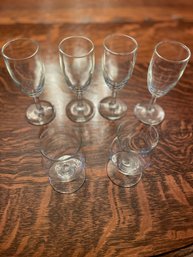 Lot Of Bourbon & Wine Glasses