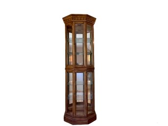 American Furniture Company Lighted Curio Cabinet