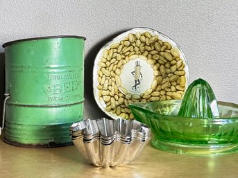 Vintage Decor - Mr. Peanut, Depression Glass And More!