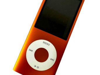 Vintage Orange Apple IPod Nano - 8 GB