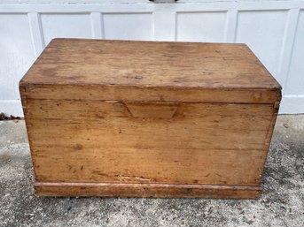 Antique Wooden Blanket Chest