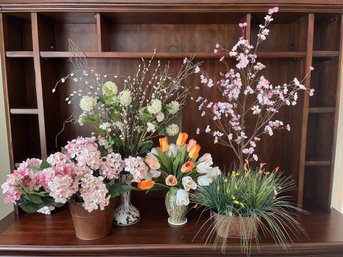 Faux Floral Arrangements