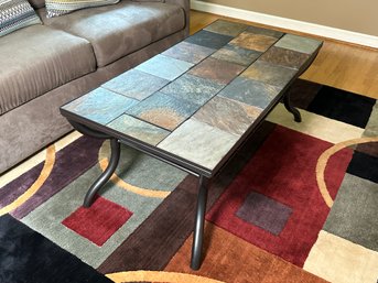 A Beautiful Stone Top Coffee Table