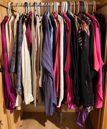 Over 40 Womens Tops: Mostly Large