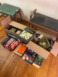 Two Boxes Full Of Books