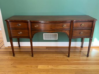 Kindel Furniture Company Mahogany Buffet Cabinet In Excellent Condition