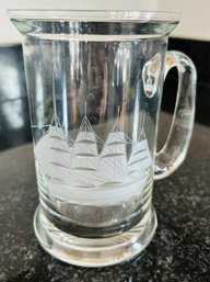 Glass Clipper Ship Mug 6'