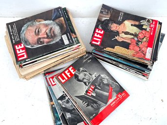 An Assortment Of Vintage Life Magazines!