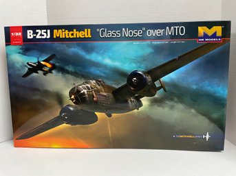 HK , LARGE UNOPEN B-25J Mitchell , 1/32 Scale Model Kit (#146)