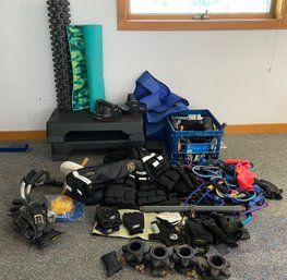 Huge Lot Gym Accessories