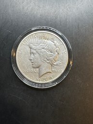 1934-S Silver Peace Dollar