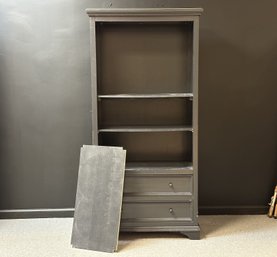 Weekend Project: A Tall Painted Bookcase With Two Drawers