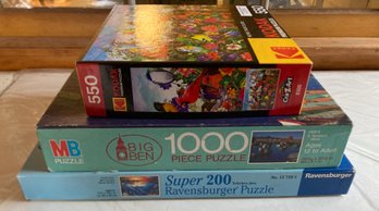 Puzzles - Ravensburger, Kodak, Big Ben