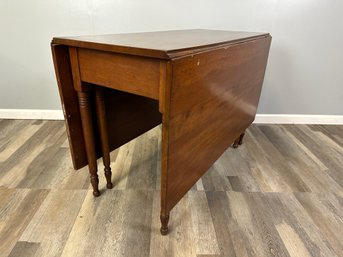 Antique Drop Leaf 19th Century Dining Table