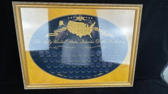 The Fifty United States Quarter Dollar Collection Holder