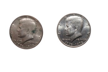 Kennedy Half Dollar Coins 1776-1976