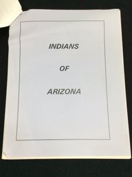 INDIANS OF ARIZONA PACKET