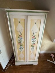 Gorgeous Hand Painted Country Linen Closet!!