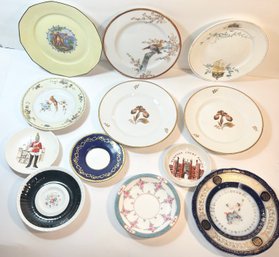 Lot Of Small Vintage Decorative Plates - Including Bavaria, Royal Colenhagen, Aynsley, & More!