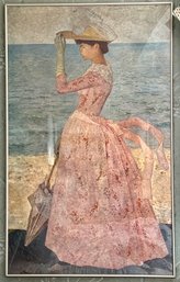 Aristide Maillol 'Woman With A Parasol' Large Framed Print