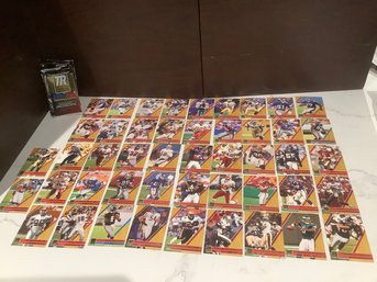 Topps Reserve 2001 NFL Football Card Lot