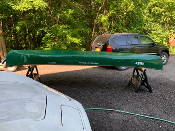 Mad River Canoe, Kevlar 49 ( 16'-6') Model, Made  Of Kevlar And Fiberglass, 2 Paddles