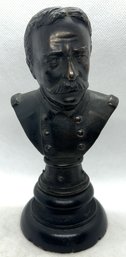 Antique Bronze Bust Of Spanish American War Hero Admiral George Dewey