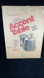 Accent Table In Box #1