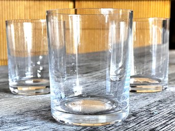 A Trio Of Marquis Crystal Rocks Glasses