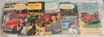1940 And 1941 Studebaker Advertisments