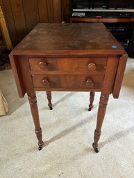 A SHERIDEN TWO DRAWER WORK STAND