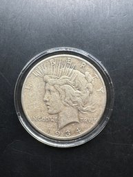 1934-S Silver Peace Dollar