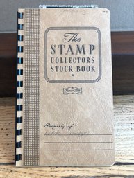 The Stamp Collector's Stock Book W/stamps - Some New, Some Postmarked.  Lot T