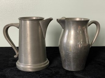 Revere Pewter Pitchers