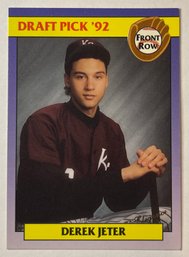 1992 Front Row Derek Jeter XRC Rookie Promo Card