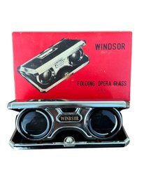 New Old Stock In Original Box Never Used - Windsor Folding Opera Glasses