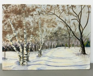 Original Winter Artwork - Unframed