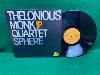 Thelonious Monk Quartet. Sphere On 1982 Portugal Import Yes To Jazz Records.