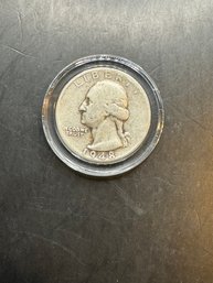 1948-S Washington Silver Quarter