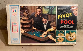 Milton Bradley - Pivot Pool Game In Original Box